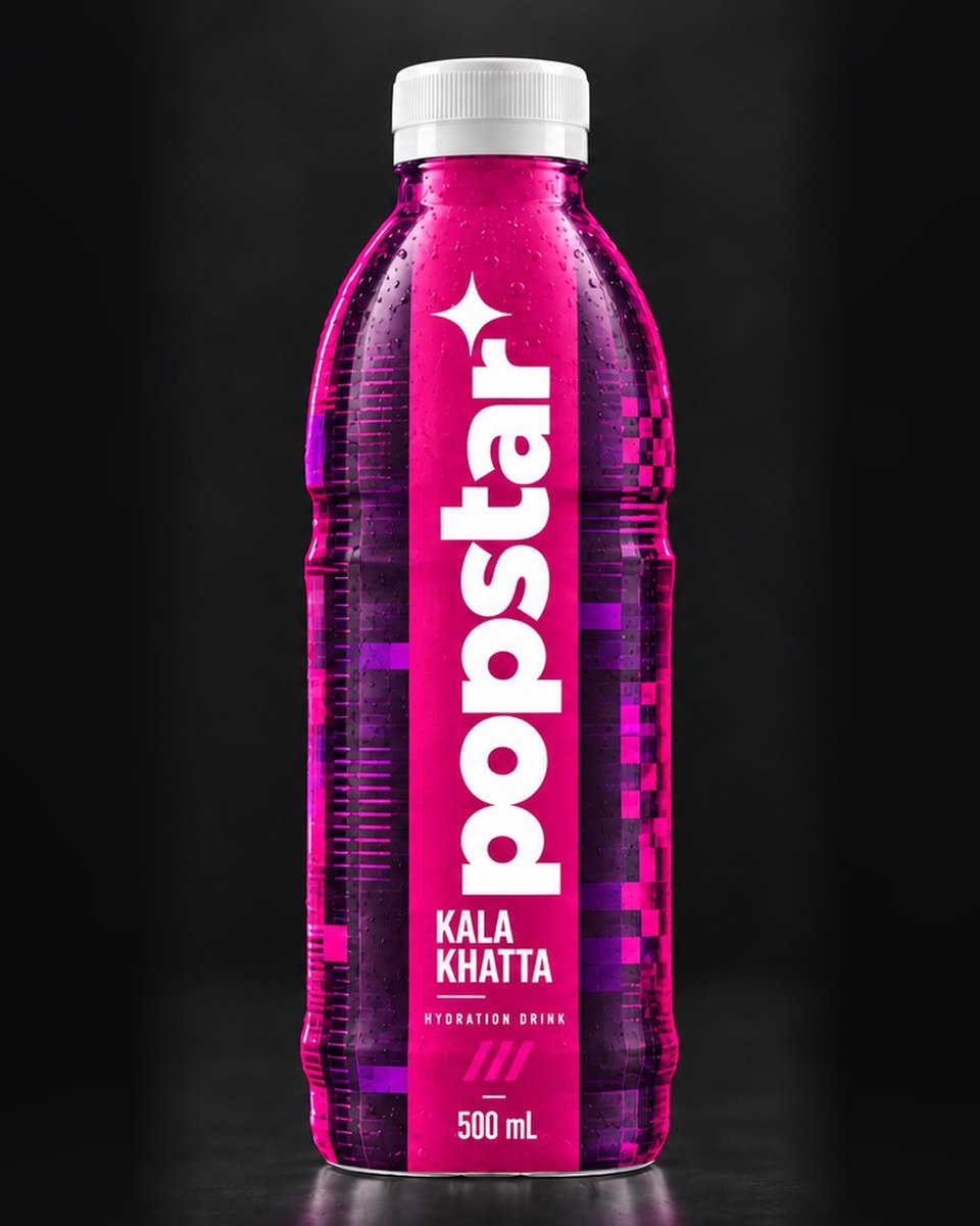 popstar Kala Khatta 500 mL bottle